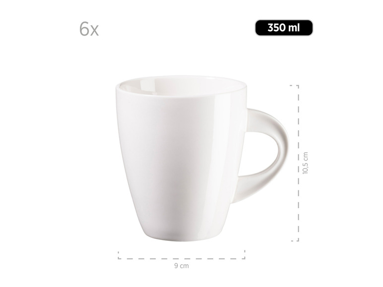 MÄSER Kaffeebecher-Set »La Musica«, 6-teilig, aus Porzellan Weihnachtsangebot