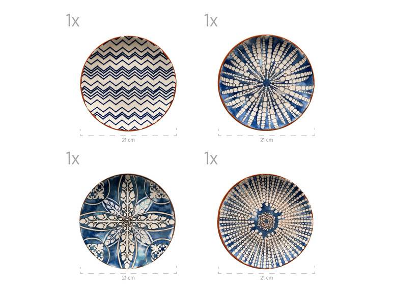 MÄSER Teller-Set »Iberico Blue«, 12-teilig, 4 Designs Vatertagsangebot