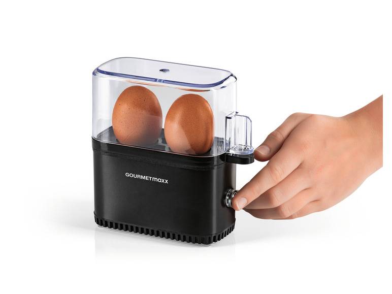 GOURMETmaxx Eierkocher Kompakt 2.0 250 W schwarz matt Saisonale Angebote