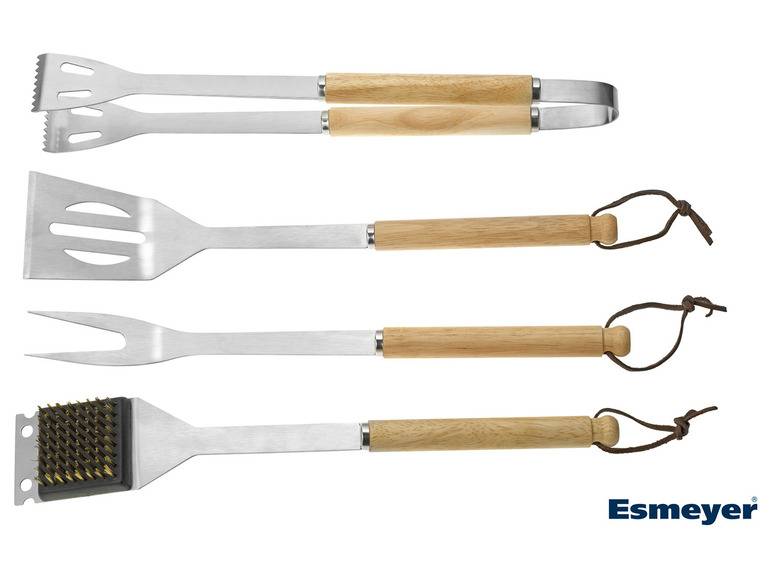 Esmeyer BBQ Set 4-teilig in Geschenkkarton 50% Rabatt für begrenzte Zeit