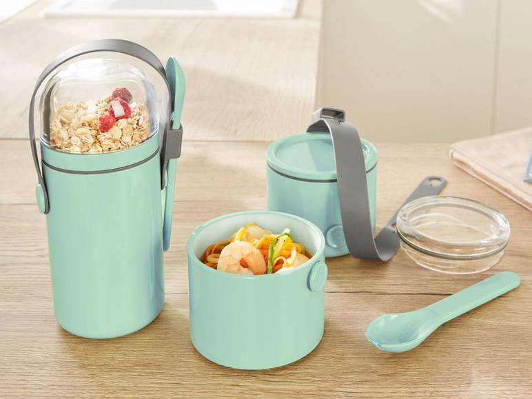 ERNESTO® To-Go-Boxen, mit Trageriemen Fabrikpreis