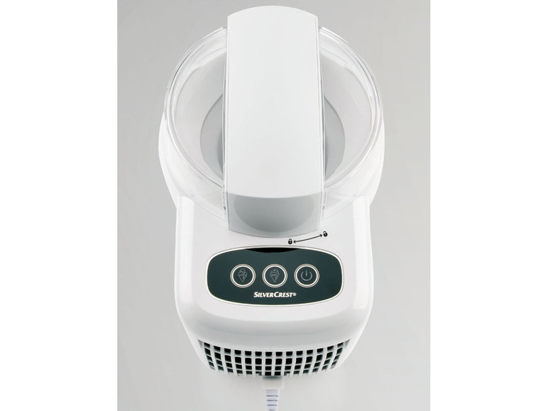 SILVERCREST® KITCHEN TOOLS Eismaschine »SEM 90 C3«, selbstkühlend Lagerräumung