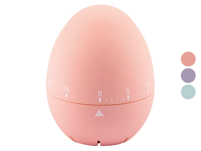 ERNESTO® Eieruhr, 60 Minuten, Soft-Touch-Oberfläche Neueste Mode