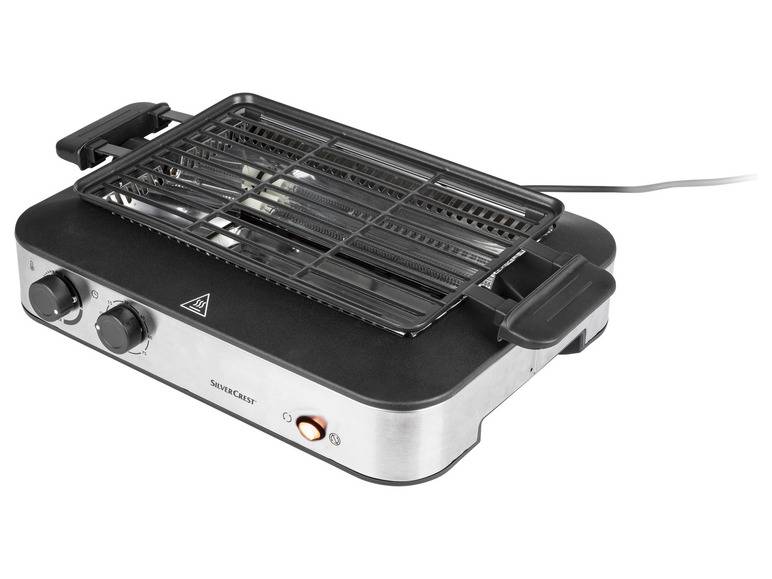 SILVERCREST® KITCHEN TOOLS Multifunktionsgrill SMEG 1600 A1, mit Kebabfunktion Exklusive Angebote