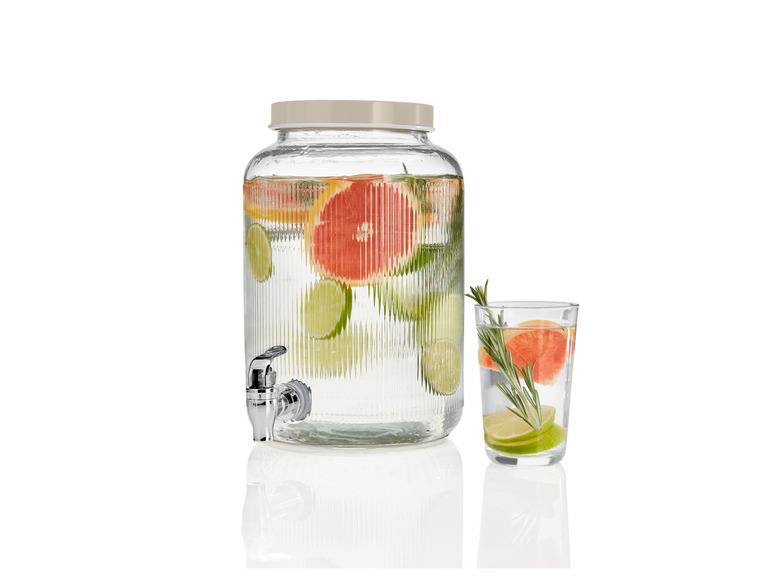 ERNESTO® Getränkespender, aus Sodalimeglas Blitzangebot