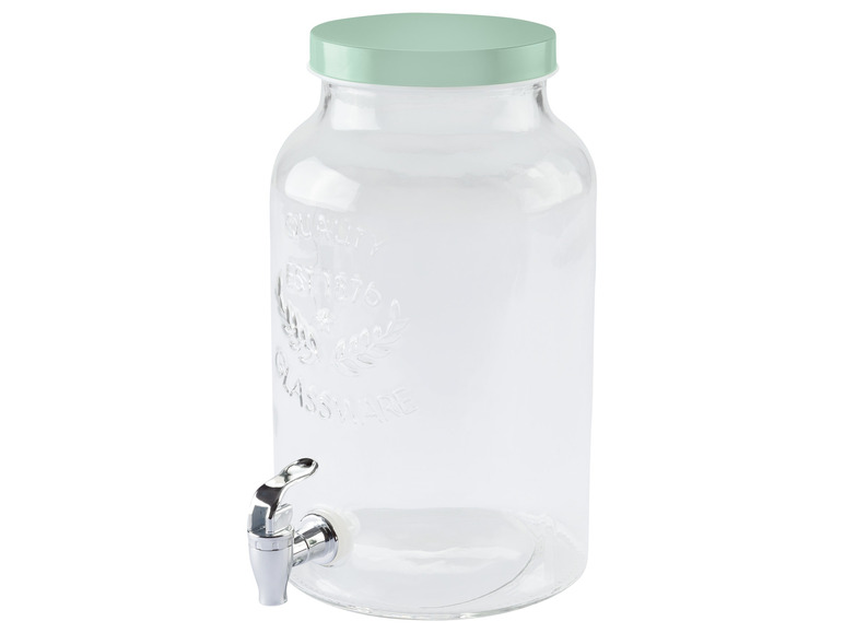 ERNESTO® Getränkespender, aus Sodalimeglas Blitzangebot