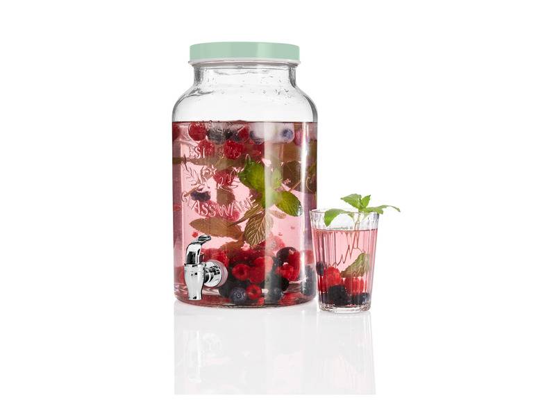 ERNESTO® Getränkespender, aus Sodalimeglas Blitzangebot