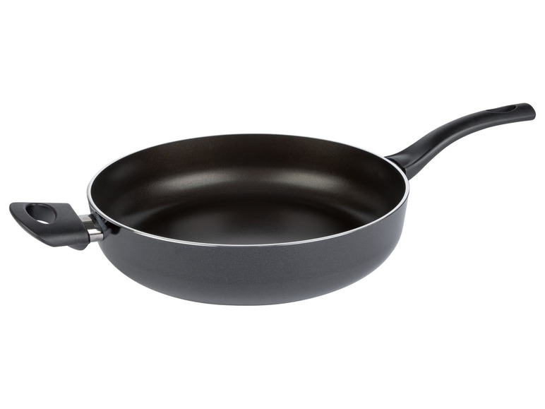 ERNESTO® Sauteuse »Alu Noir« 28 cm mit Gegengriff und Glasdeckel Neuheiten