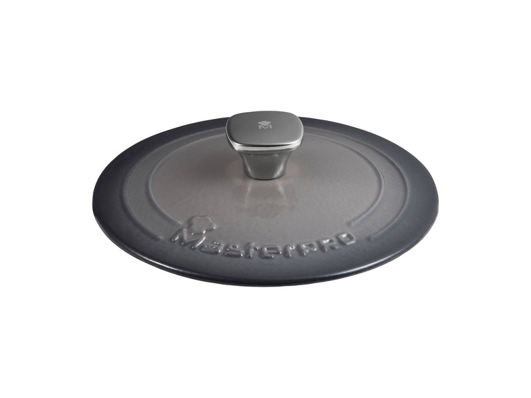 Masterpro Kasserolle, Gusseisen, mit Deckel, Ø 27 cm JETZT KAUFEN
