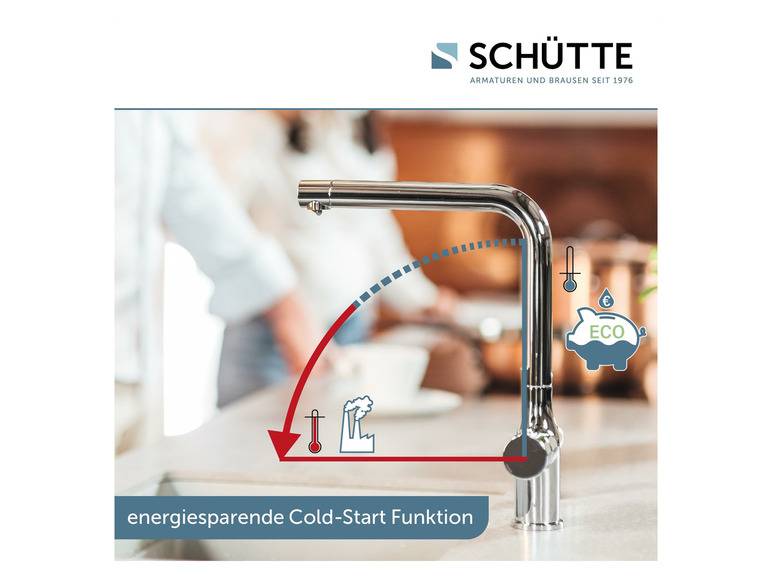 Schütte Küchenarmatur mit Filtersystem »Aquastar Pro«, mit 360° schwenkbarem Auslauf Zeitbegrenzte Promotion