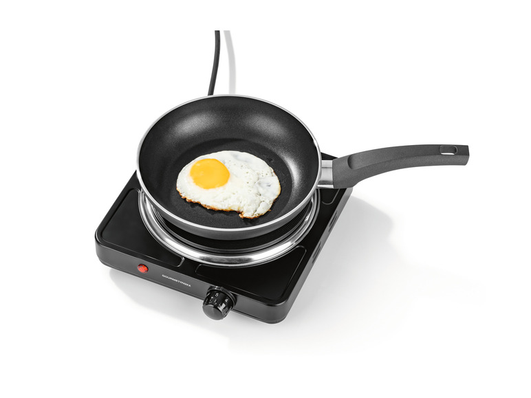GOURMETmaxx Einzelkochplatte 1500 W schwarz Bis zu 60% Rabatt