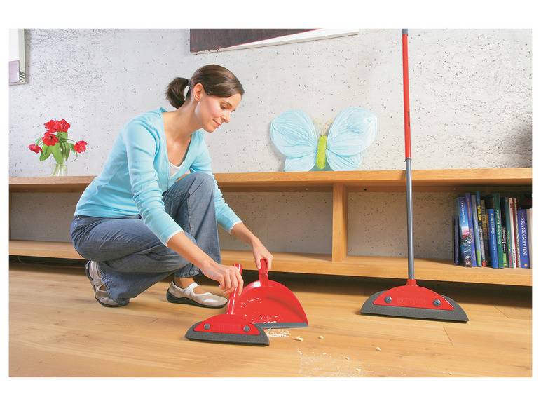 Vileda Superfeger Classic Besen System + Superfeger Classic Kehrset Box Clearance-Verkauf
