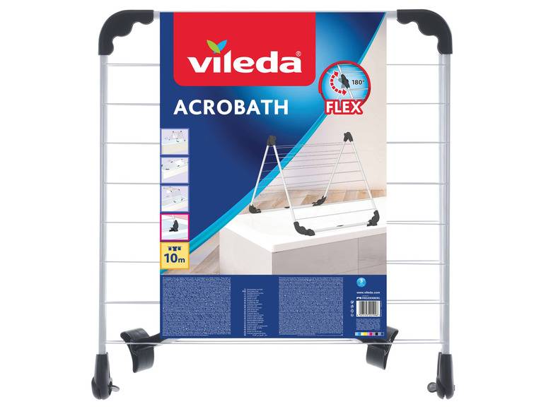 Vileda Badewannentrockner »Acrobath«, aus beschichtetem Stahl Kostenloser Versand international