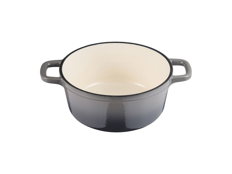 Masterpro Kasserolle, Gusseisen, mit Deckel, Ø22 cm Begrenzt auf 3 Tage