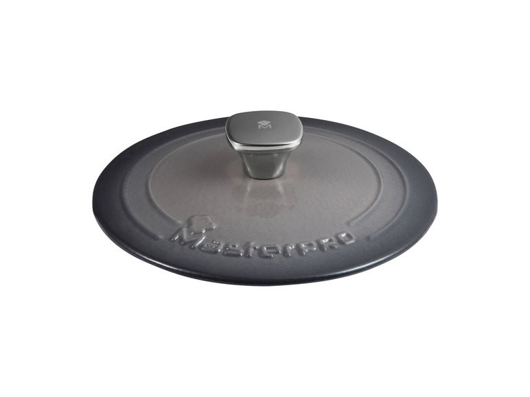 Masterpro Kasserolle, Gusseisen, mit Deckel, Ø22 cm Begrenzt auf 3 Tage