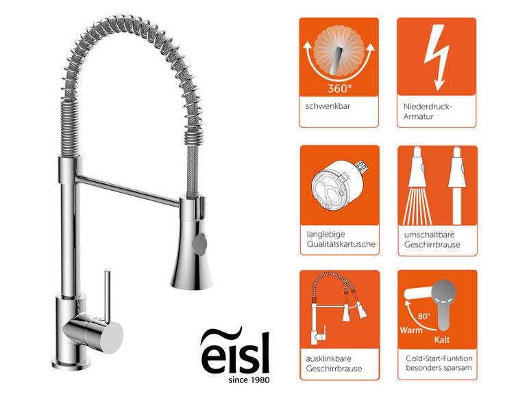 Eisl Küchenarmatur »LEON«, mit Cold Start Funktion, Niederdruckarmatur Verkauf