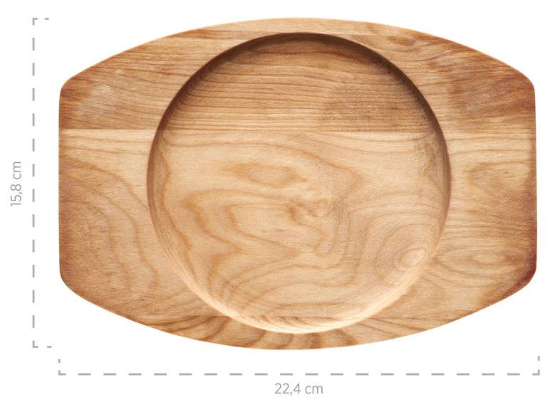 MÄSER Mini Gusseisenpfanne, Ø 16 cm, mit Servierbrett Online Shopping
