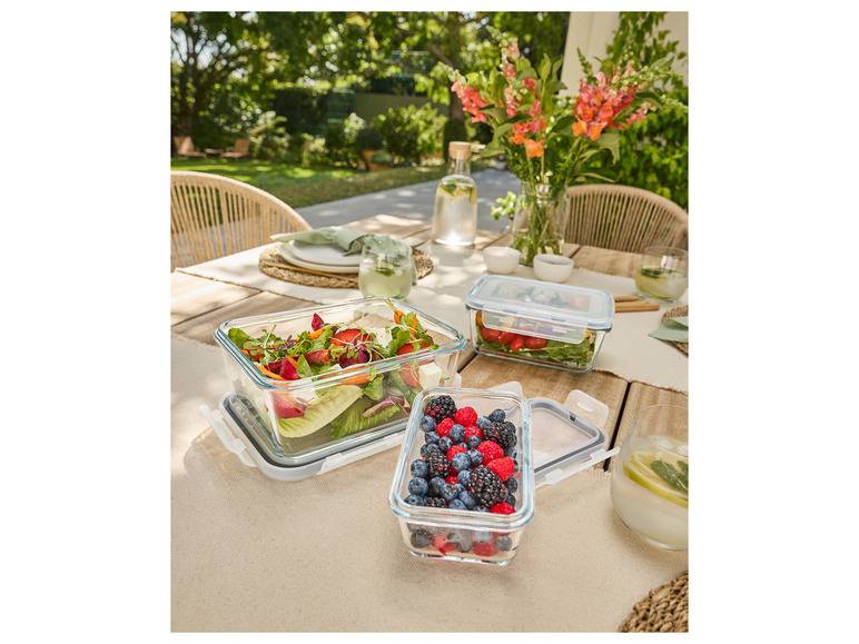 ERNESTO® Glas-Frischhaltedosen, 3-teilig Tägliche Deals
