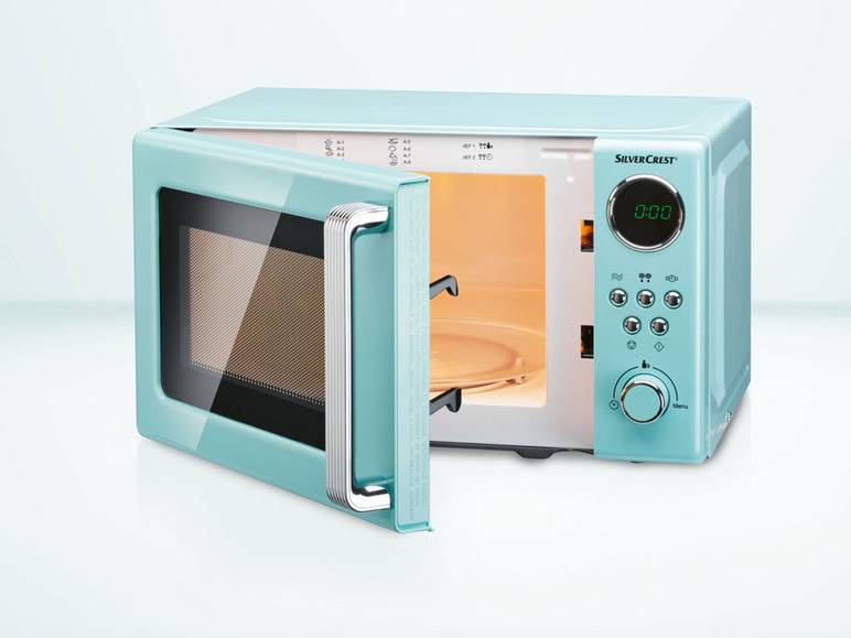 SILVERCREST® KITCHEN TOOLS Mikrowelle »SMWC 700 C1«, 17 l, 700 W türkis Sonderangebote