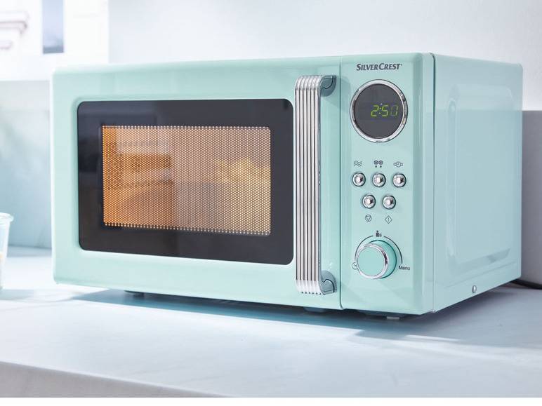 SILVERCREST® KITCHEN TOOLS Mikrowelle »SMWC 700 C1«, 17 l, 700 W türkis Sonderangebote