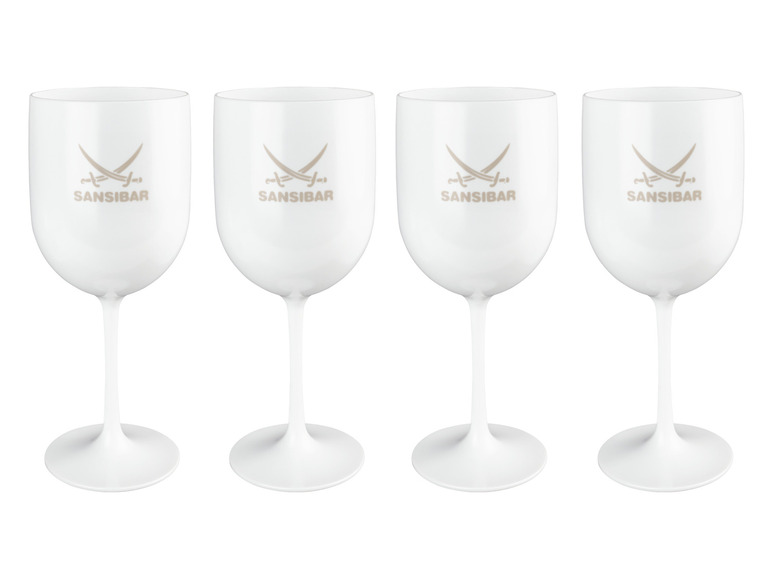 SANSIBAR Weingläser \ Champagnergläser \ Trinkgläser, 4-teilig Nur für heute