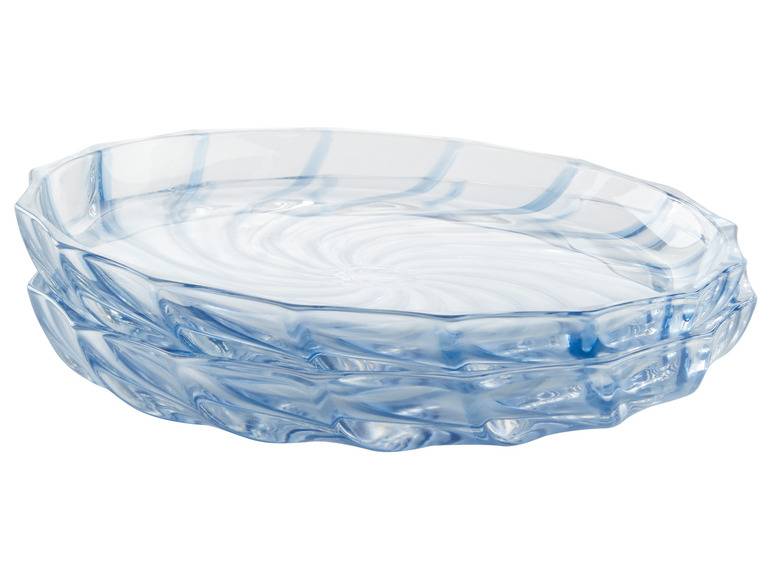 ERNESTO® Schale / Teller, 2er-Set, aus Glas Begrenzt auf 3 Tage