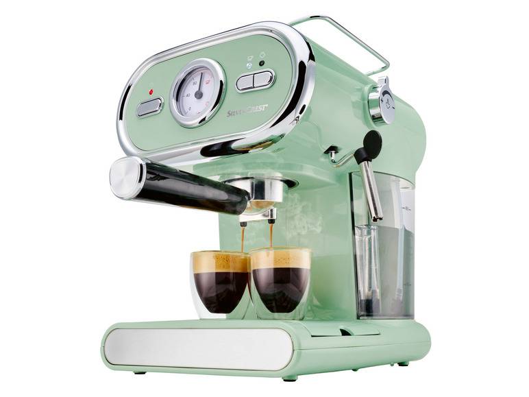 SILVERCREST® KITCHEN TOOLS Espressomaschine »SEM 1100 E1«, mint, 1100 W Online