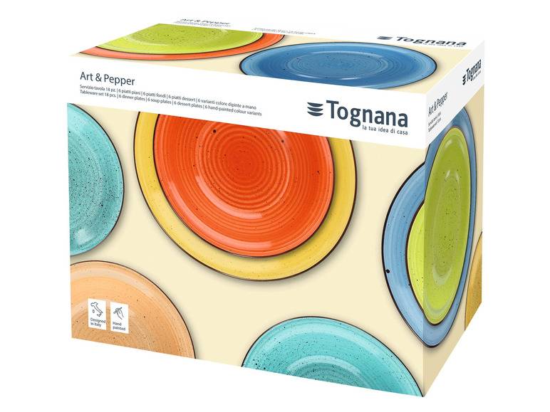 Tognana Tafelservice »Art& Pepper«, 18-teilig Begrenztes Angebot