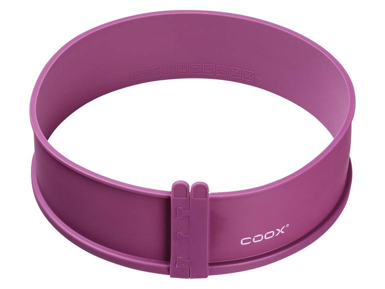 Coox Silikon-Backform Springform, inkl. Porzellanboden Black Friday