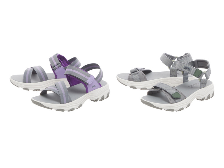 CRIVIT Damen Trekking-Sandalen, robust und leicht Osterangebot