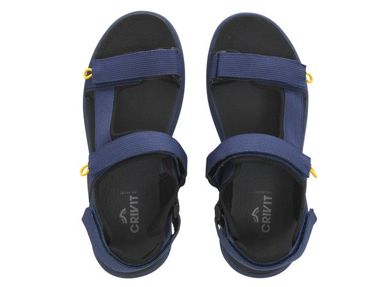 CRIVIT Herren Trekking Sandalen mit gepolsterten Riemen Lagerräumung