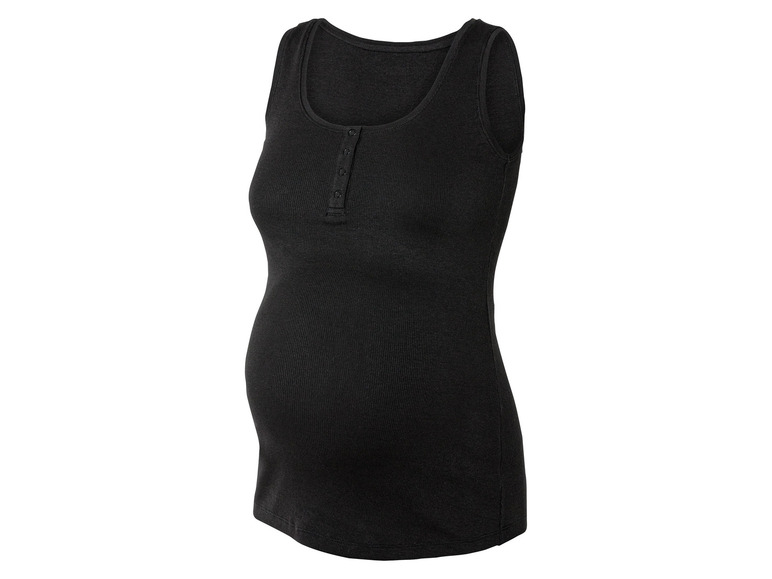 esmara® Damen Umstands-Ripptops, 2 Stück, mit Baumwolle Exklusive Angebote