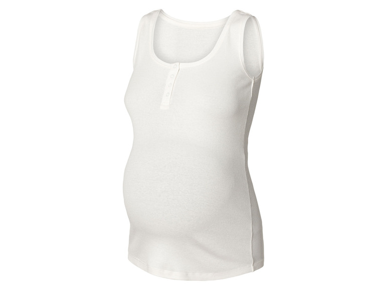 esmara® Damen Umstands-Ripptops, 2 Stück, mit Baumwolle Exklusive Angebote