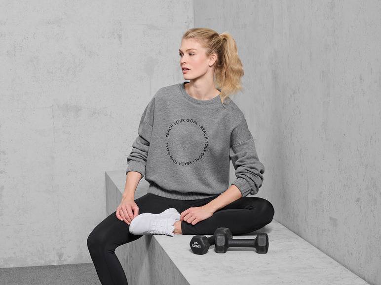 CRIVIT Damen Sweatpullover, modisch kurz geschnitten Große Rabatte