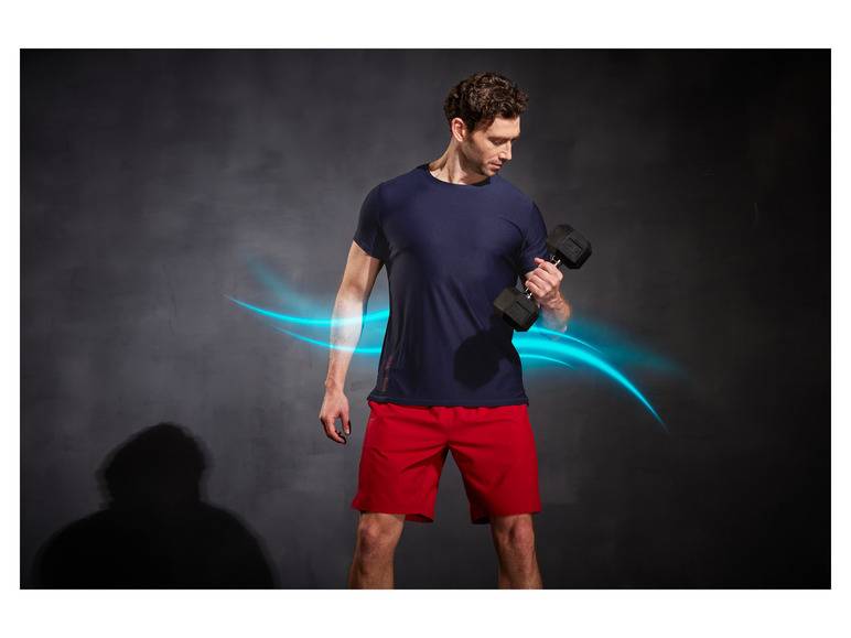 CRIVIT Herren Funktionshirt mit dynamischer Kühltechnologie Letzte 3 Tage