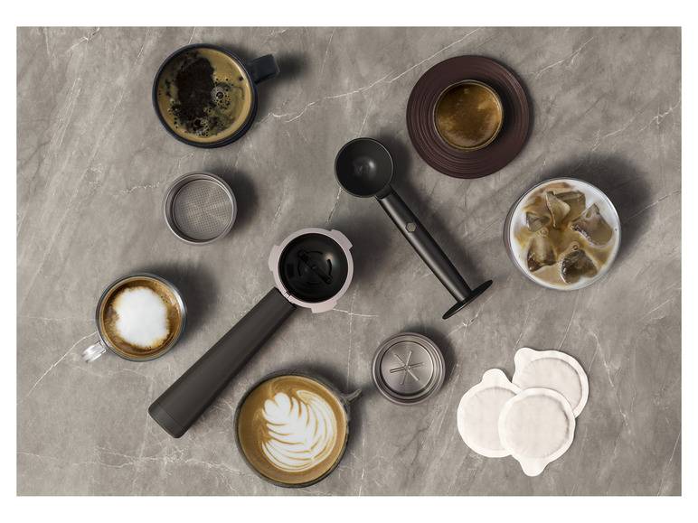 AEG Gourmet 6 Espresso Siebträgermaschine »EC6-1-6ST«, 1350 W Zeitbegrenzte Promotion
