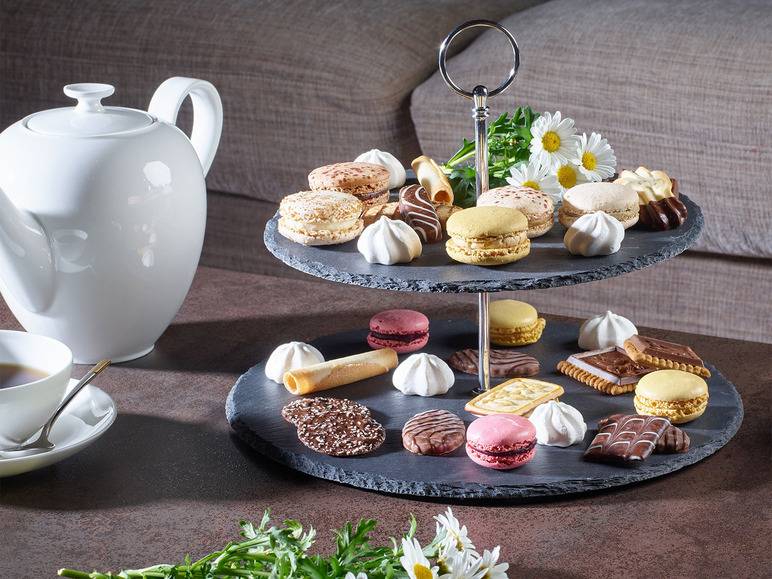 ECHTWERK Schiefer Etagere, ideal zum Servieren Bis zu 65% Rabatt
