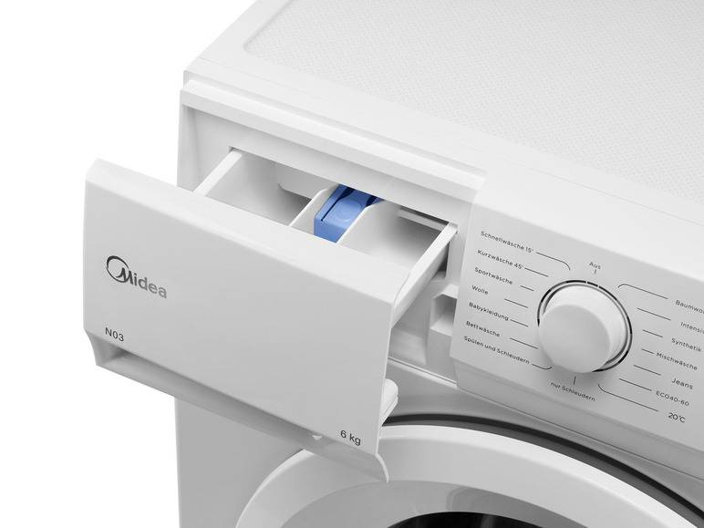 Midea Waschmaschine »MFNEW60-105«, 6 kg, EEK: E Kostenloser Versand international