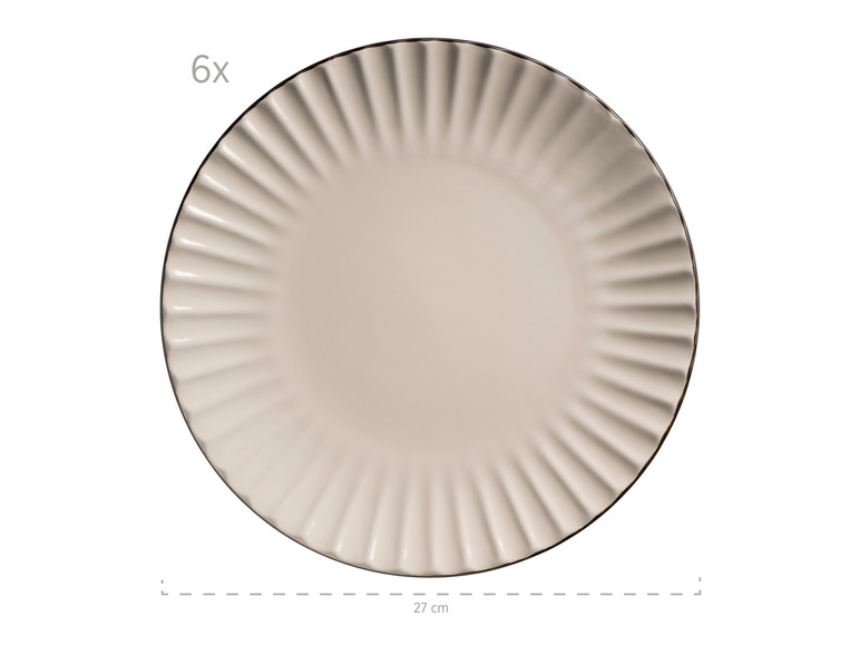 MÄSER Geschirr-Set »Osita«, 18-teilig, beige Limitierter Zeitrabatt