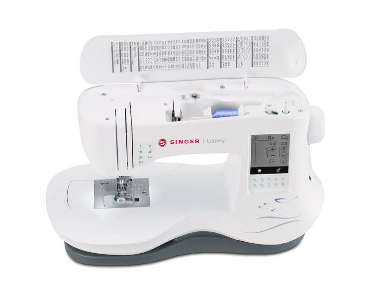 SINGER Näh-/ Stickmaschine »Legacy SE 300«, 250 Stichprogramme, USB Stick Designübertragung Rabatt