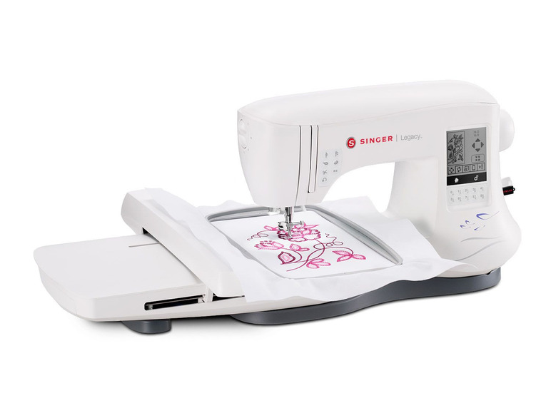 SINGER Näh-/ Stickmaschine »Legacy SE 300«, 250 Stichprogramme, USB Stick Designübertragung Rabatt
