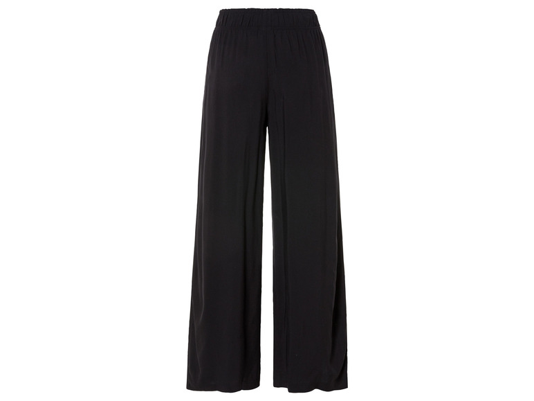 esmara® Damen Wide-Leg-Hose mit elastischem Gummizugbund Große Rabatte