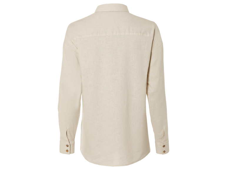 esmara® Damen Leinenbluse, leger geschnitten Kauf eins, bekomm eins gratis