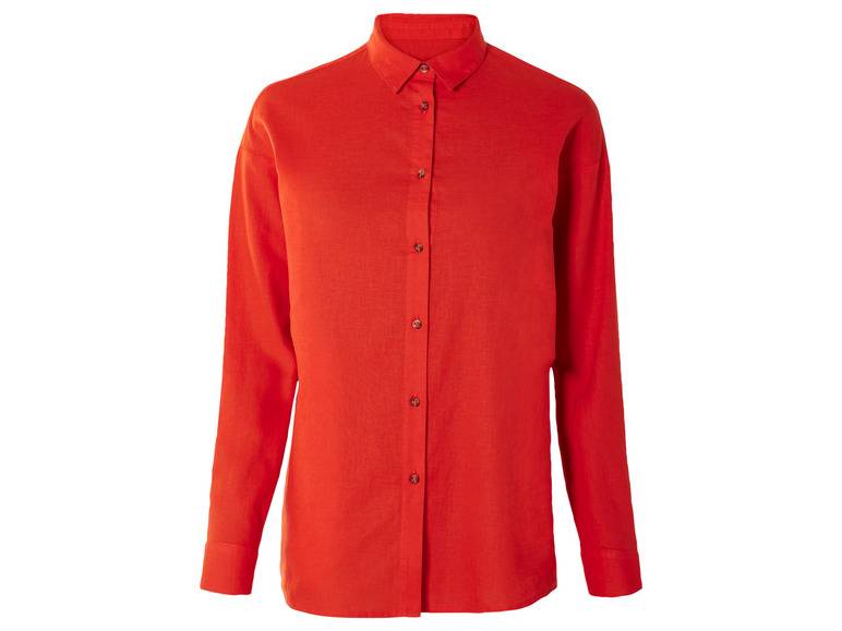 esmara® Damen Leinenbluse, leger geschnitten Kauf eins, bekomm eins gratis