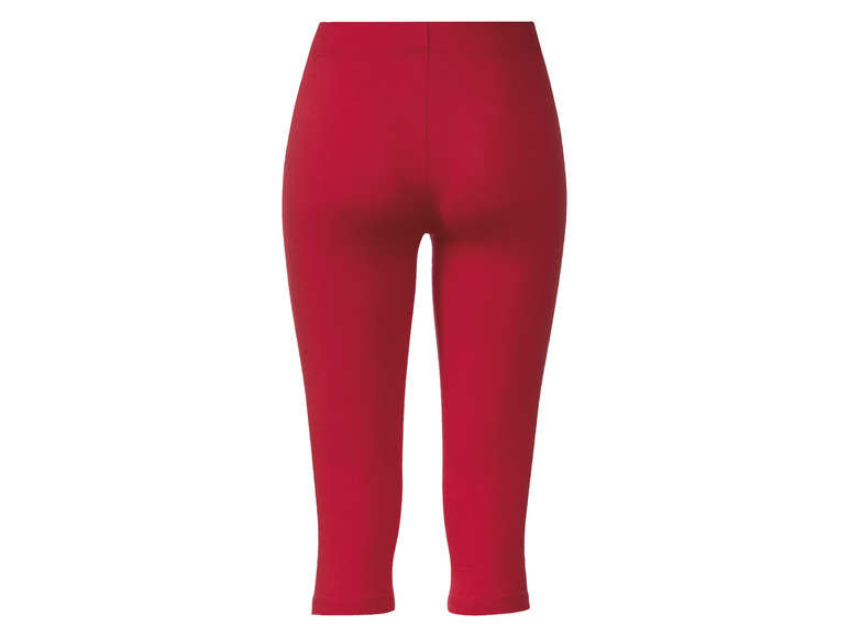 esmara® Damen Capri-Leggings, normale Leibhöhe, elastischer Bund Tägliche Deals