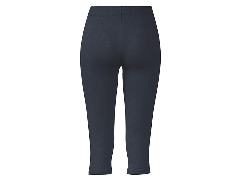esmara® Damen Capri-Leggings, normale Leibhöhe, elastischer Bund Tägliche Deals