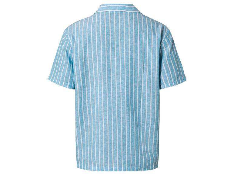 LIVERGY® Herren Leinenhemd, Regular Fit Bis zu 65% Rabatt