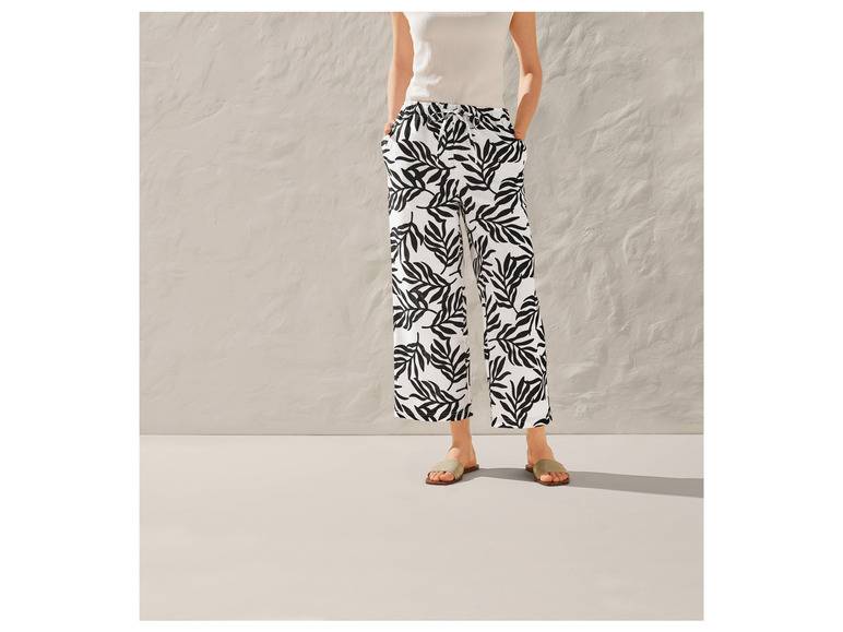 esmara® Damen Leinenhose mit normaler Leibhöhe Bis zu 55% Rabatt