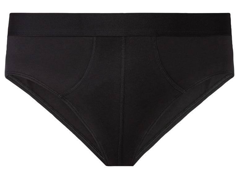 LIVERGY® Herren Slips, 3 Stück, mit hohem Baumwollanteil Discount Store für neue Produkte