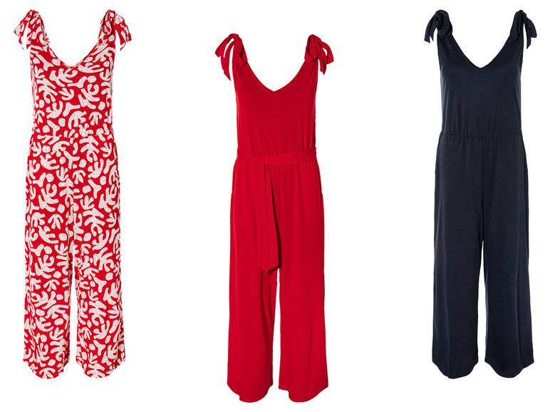 esmara® Damen Jumpsuit mit V-Ausschnitt Riesige Rabatte